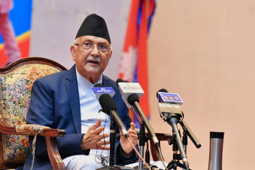 स–परिवार मार्छु भनेर धम्की दिन्छ, त्यस्तालाई सरकार नियन्त्रणमा लिंदैन : ओली